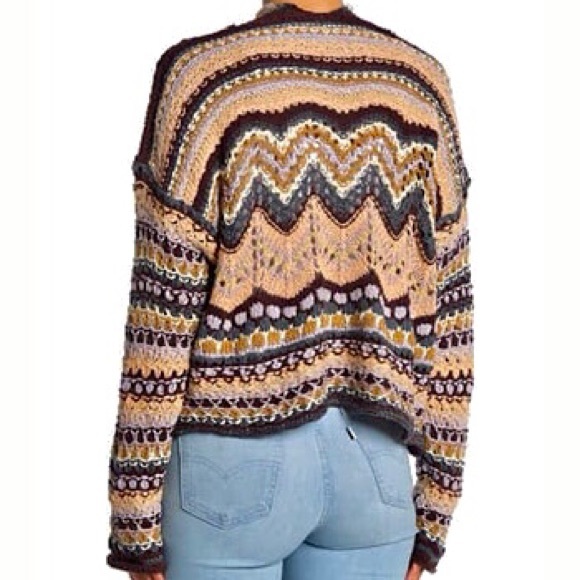 “NEW” Feeling Nostalgic Open Cardigan - Picture 2 of 6